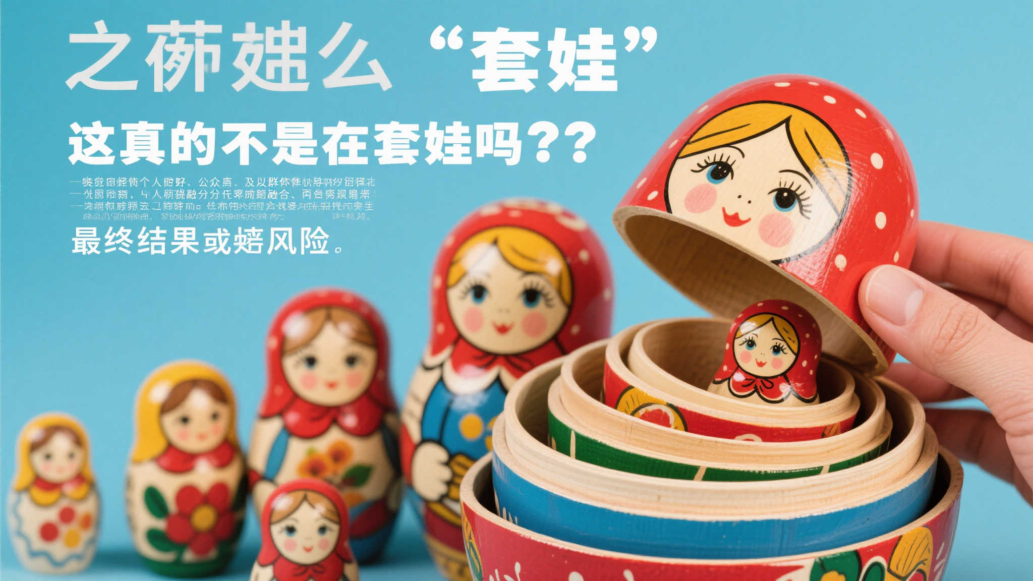 所谓“套娃”，指的是事物层层递进、结构包裹交织，就